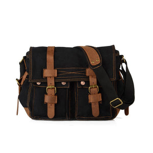 Mode Retro Segeltuch Herren Freizeittasche