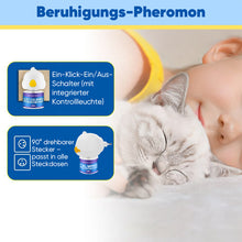Laden Sie das Bild in den Galerie-Viewer, Pheromon-Diffusor-Set zur Beruhigung von Haustieren (Katze &amp; Hund)