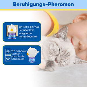 Pheromon-Diffusor-Set zur Beruhigung von Haustieren (Katze & Hund)