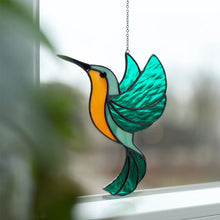 Laden Sie das Bild in den Galerie-Viewer, Farbenfrohe Kolibri-Windspiele aus Acryl