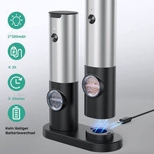 Laden Sie das Bild in den Galerie-Viewer, Integrierte elektrische Gewürzmühle