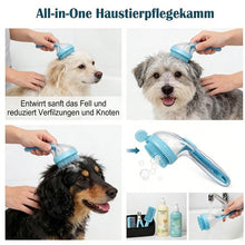 Laden Sie das Bild in den Galerie-Viewer, Neue 2-in-1 Haustierbad- und Pflegebürste