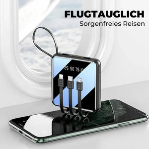 Kompakte Powerbank mit Schnellladefunktion