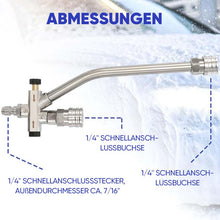 Laden Sie das Bild in den Galerie-Viewer, Zubehör für Schaumkanone mit Doppelanschluss