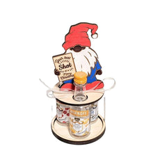 Laden Sie das Bild in den Galerie-Viewer, Weihnachtlicher Mini-Weinflaschenhalter