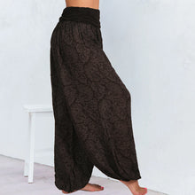 Laden Sie das Bild in den Galerie-Viewer, Atmungsaktive, schnell trocknende Yoga-Haremshose für Damen