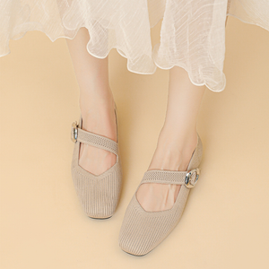 Pumps mit quadratischer Spitze für Damen
