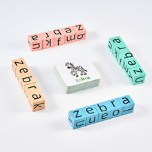 Laden Sie das Bild in den Galerie-Viewer, Englische Buchstaben Scrabble Spiel