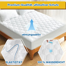 Laden Sie das Bild in den Galerie-Viewer, Wasserdichter Matratzenschutz