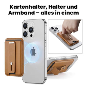 Magnetischer Ring-Ständer & Kartenhalter für Handy