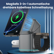 Laden Sie das Bild in den Galerie-Viewer, 3-in-1 Drahtloses Schnellladegerät
