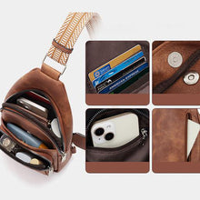Laden Sie das Bild in den Galerie-Viewer, Brusttasche aus Kunstleder