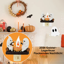 Laden Sie das Bild in den Galerie-Viewer, Halloween-Geister Lagerfeuer flackerndes Nachtlicht
