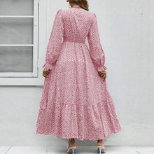 Laden Sie das Bild in den Galerie-Viewer, Maxikleid mit Polka Dots