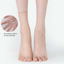 Laden Sie das Bild in den Galerie-Viewer, Unsichtbare, rutschfeste Kristallseidensocken für Frühling und Sommer