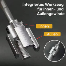 Laden Sie das Bild in den Galerie-Viewer, Integriertes Werkzeug für Innen- und Außengewinde