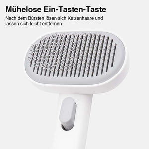 Schwimmende Haarbürste für Haustiere