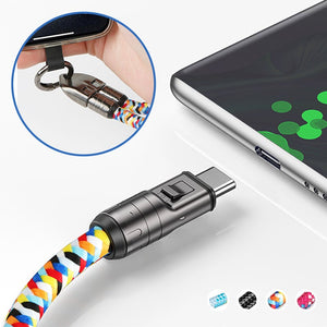 2-in-1 Schnellladekabel & Handy-Lanyard