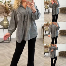 Laden Sie das Bild in den Galerie-Viewer, Einfarbiges Button-Down-Hemd mit Revers