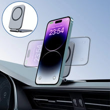 Laden Sie das Bild in den Galerie-Viewer, Faltbarer Magnetischer Auto-Handyhalter