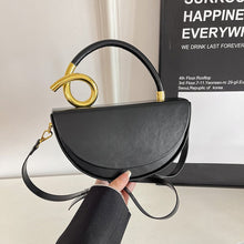 Laden Sie das Bild in den Galerie-Viewer, Damen Mode Einfarbige Handtasche