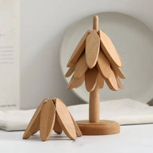 Laden Sie das Bild in den Galerie-Viewer, Ein Baum Solides Holz Isolierunterlage