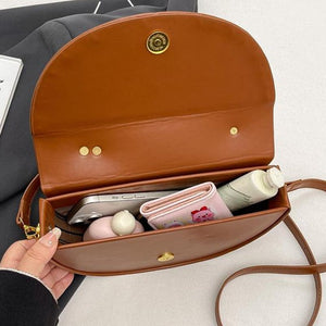 Damen Mode Einfarbige Handtasche