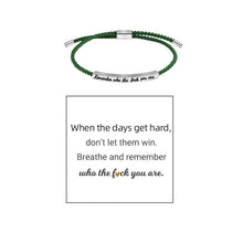 Laden Sie das Bild in den Galerie-Viewer, Geflochtenes, verstellbares Inspire-Armband