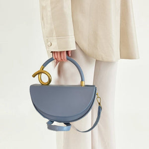 Damen Mode Einfarbige Handtasche