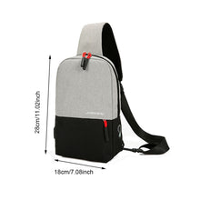 Laden Sie das Bild in den Galerie-Viewer, Brusttasche Outdoor Freizeit Reisen kleine Umhängetasche