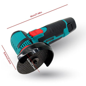 Winkelschleifer mit 12 V Lithium-Batterie