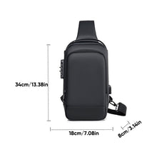 Laden Sie das Bild in den Galerie-Viewer, Brusttasche mit Passwortschutz für Herren