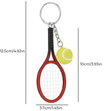 Laden Sie das Bild in den Galerie-Viewer, Mini-Tennisschläger Schlüsselanhänger
