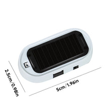 Laden Sie das Bild in den Galerie-Viewer, Solarbetriebene Autoalarm-Warnleuchte