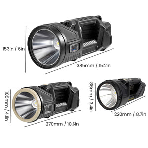 Starke Außen-Multifunktions-LED-Taschenlampe