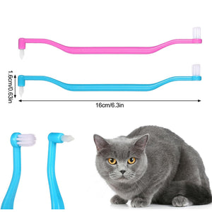 Mini-Zahnbürste für Katzen