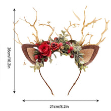 Laden Sie das Bild in den Galerie-Viewer, Weihnachts-Hirsch-Stirnband