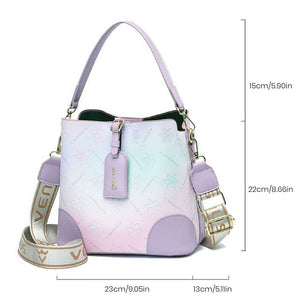 Farbverlauf Regenbogen Tasche