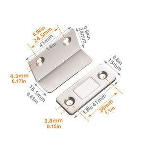 Edelstahl Schrank Magnetische Tür Catch Schrank