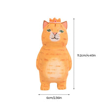 Laden Sie das Bild in den Galerie-Viewer, Holzschnitzerei Kätzchen Ornament