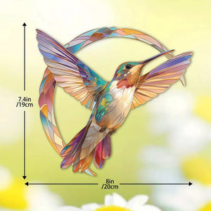 Acryl-Kolibri-Anhänger