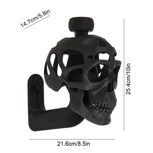 3D-Schädel-Helm-Display-Pakethalterung