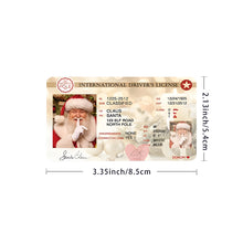 Laden Sie das Bild in den Galerie-Viewer, 🎅Verlorener Führerschein vom Weihnachtsmann|Lustige Geschenke für Kinder