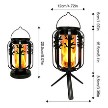 Laden Sie das Bild in den Galerie-Viewer, Solarbetriebene Outdoor-Laterne mit 4 Lichtmodi