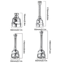 Laden Sie das Bild in den Galerie-Viewer, Drehbarer Hochdruck Küchen Wasserhahn