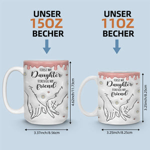 Bedruckte Keramiktasse