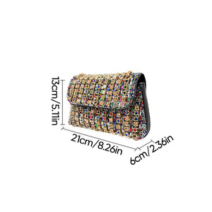 Diamantene Abendtasche