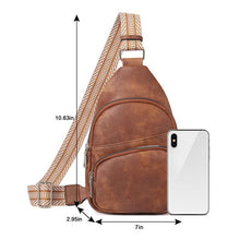 Laden Sie das Bild in den Galerie-Viewer, Brusttasche aus Kunstleder