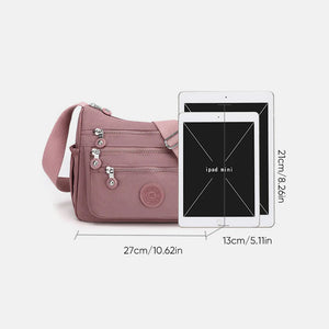 Wasserdichte lässige Umhängetasche mit mehreren Taschen