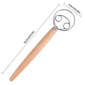 Mehlmixer mit Eichengriff